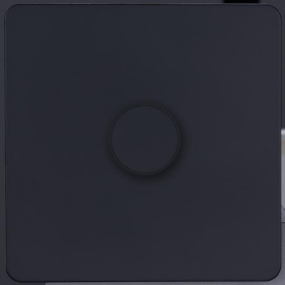 Диммер внутр. монтажа Leon (черный) 1 кл.