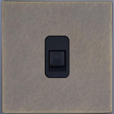 Розетка интернет внутр. монтажа Bilbao (антик)