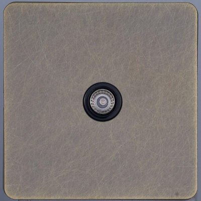 Розетка ТВ внутр. монтажа Leon (антик)