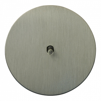 Выключатель внутр. монтажа АРТ (никель/цилиндр)