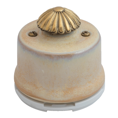 Выключатель (диммер) Salvador "Ретро" бежевая  серия Выключатель (диммер) Salvador "Ретро" бежевая  серия