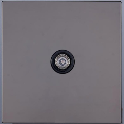 Розетка ТВ внутр. монтажа Navarra (темн. хром) Розетка ТВ внутр. монтажа Navarra (темн. хром)