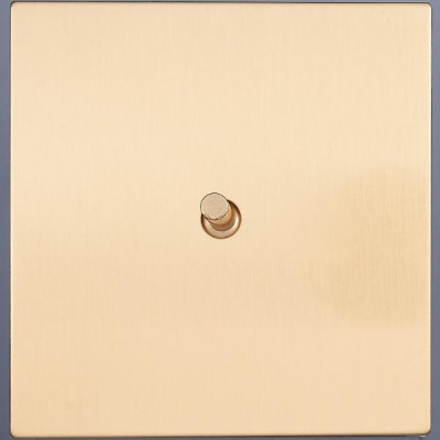 Выключатель рольставни внутр. монтажа Asturias (золото) 1кл