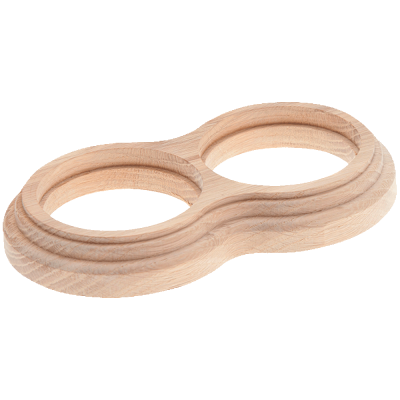 Рамка (восьмерка) некрашеная для наружного монтажа под покраску