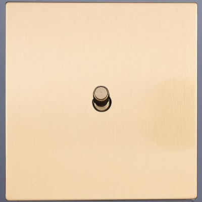 Выключатель рольставни внутр. монтажа Castilla (золото) 1клав.