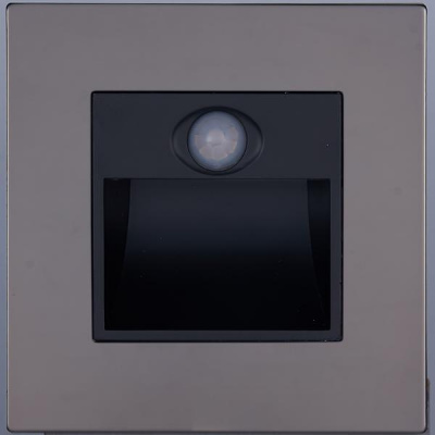 Выключатель подсветки лестницы внутр. мон. Toledo (темн. хром) Выключатель подсветки лестницы внутр. мон. Toledo (темн. хром)