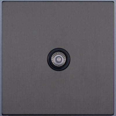 Розетка ТВ внутр. монтажа Asturias (сатин)