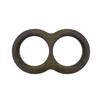 Рамка (восьмерка) Дуб зеленый для наружного монтажа