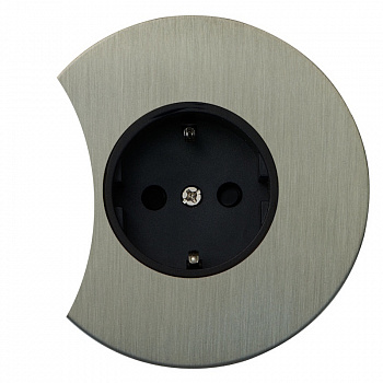 Розетка внутр. монтажа АРТ дополнит. (никель)