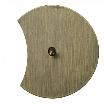 Выключатель внутр. монтажа допонит. АРТ (бронза/капля)