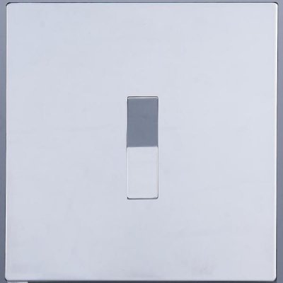 Выключатель рольставни внутр. монтажа Toledo (хром) 1 клав.