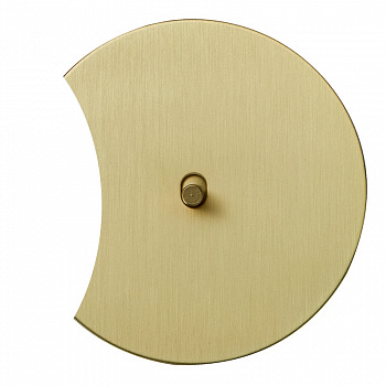 Выключатель внутр. монтажа АРТ дополнит. (золото/цилиндр)