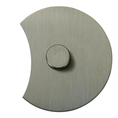 Диммер внутр. монтажа АРТ дополнит. 1-но клав. (никель)