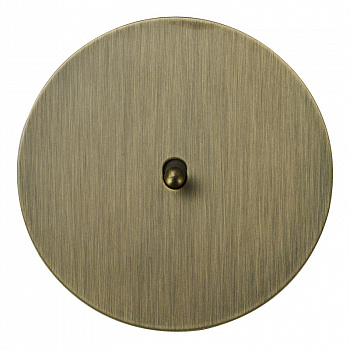 Выключатель внутр. звонкового типа АРТ (бронза/капля)