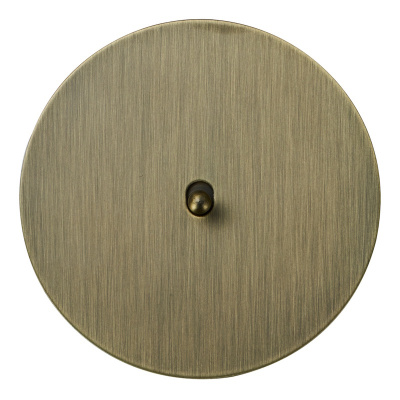 Выключатель внутр. звонкового типа АРТ (бронза/капля)