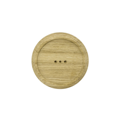 Рамка некрашенная, натуральное дерево, для установки распаячной коробки