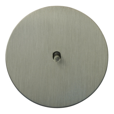 Выключатель внутр. звонкового типа АРТ (никель/цилиндр)