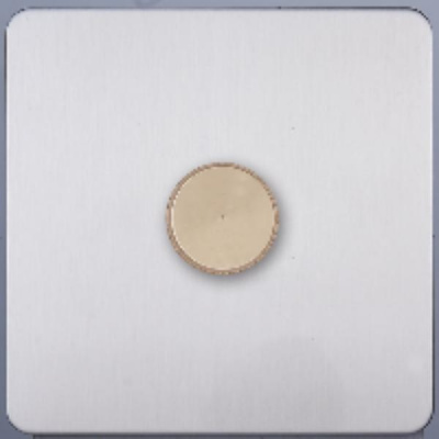 Диммер внутр. монтажа Leon (никель) 1 кл.