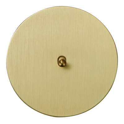 Выключатель внутр. звонкового типа АРТ (золото/капля)