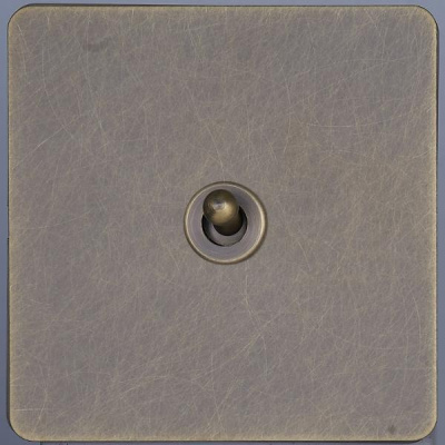 Выключатель рольставни внутр. монтажа Leon (антик) 1 клав.