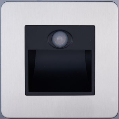 Выключатель подсветки лестницы внутр. мон. Merida (никель)