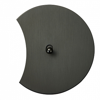 Выключатель внутр. монтажа АРТ дополн. (антрацит/капля)