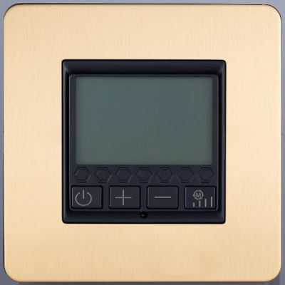 Терморегулятор внутр. монтажа Merida (золото) Терморегулятор внутр. монтажа Merida (золото)