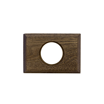 Рамка (прямоугольник) Дуб коричневый для внутреннего монтажа