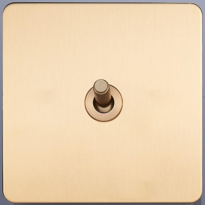 Выключатель внутр. монтажа Merida (золото) 1 клав.